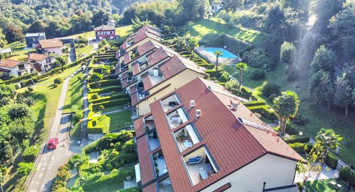 Vogelperspektive auf die Residenz